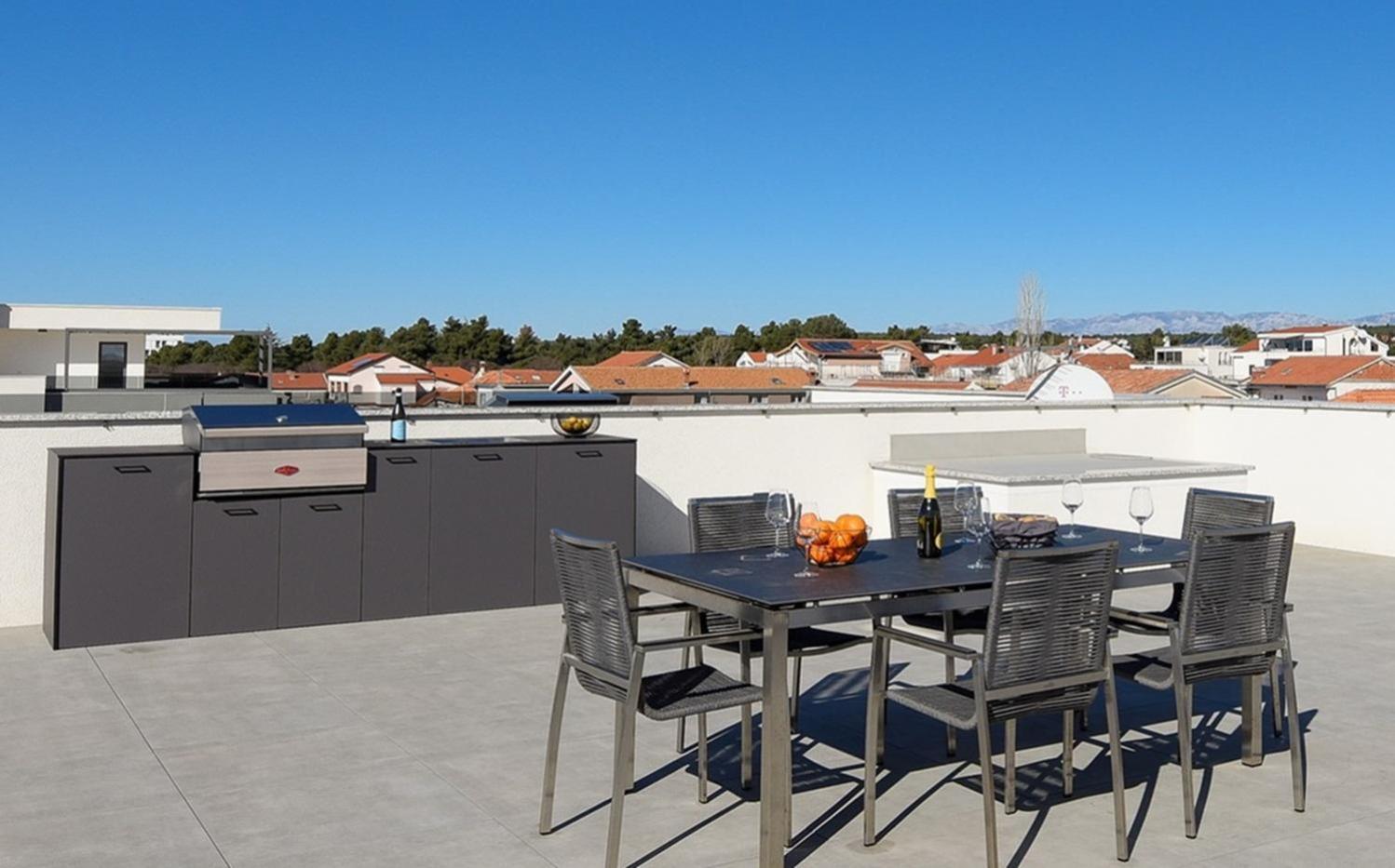Fux Luxury Rooftop Terrace Jacuzzi & Bbq Задар Экстерьер фото