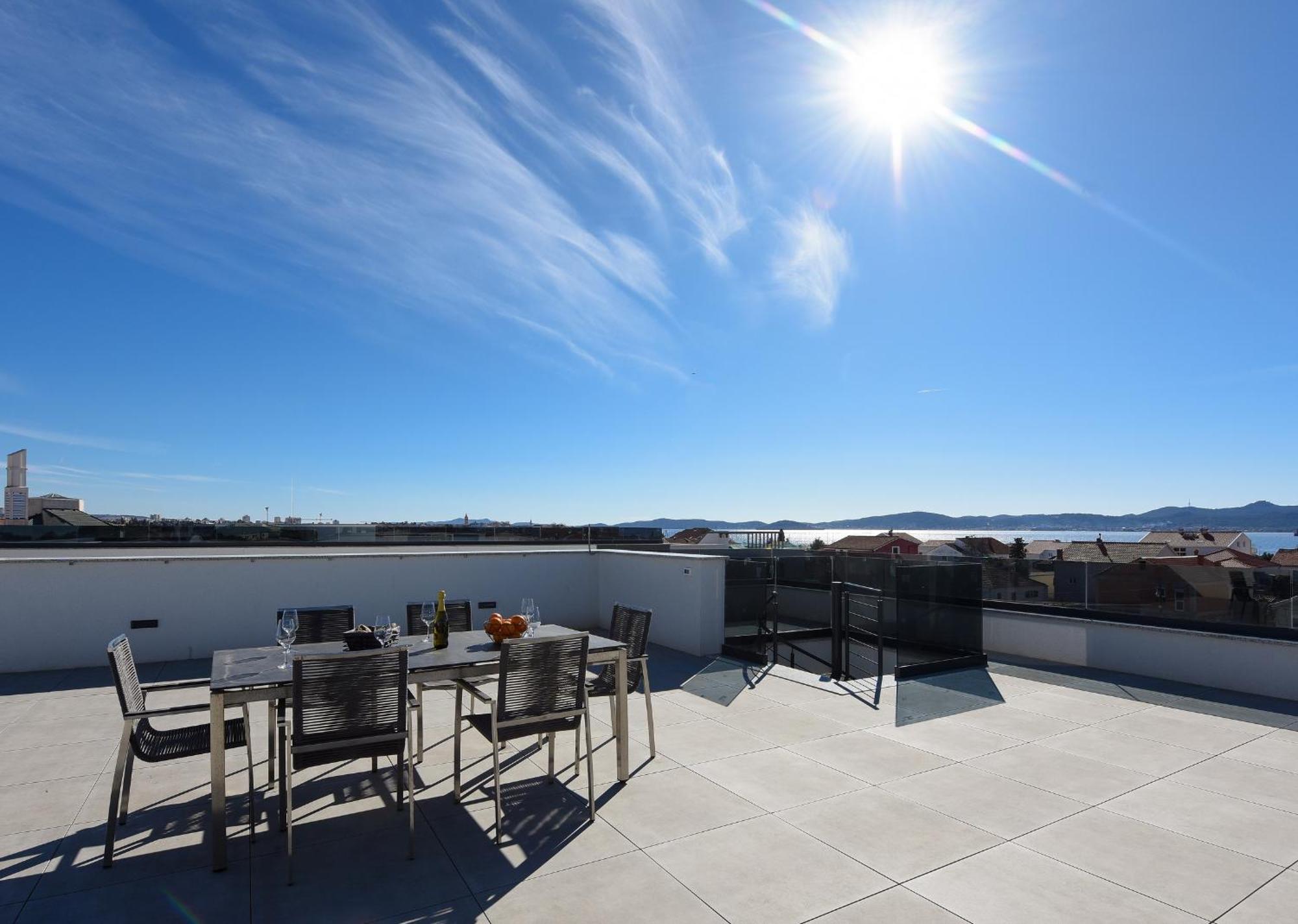 Fux Luxury Rooftop Terrace Jacuzzi & Bbq Задар Экстерьер фото